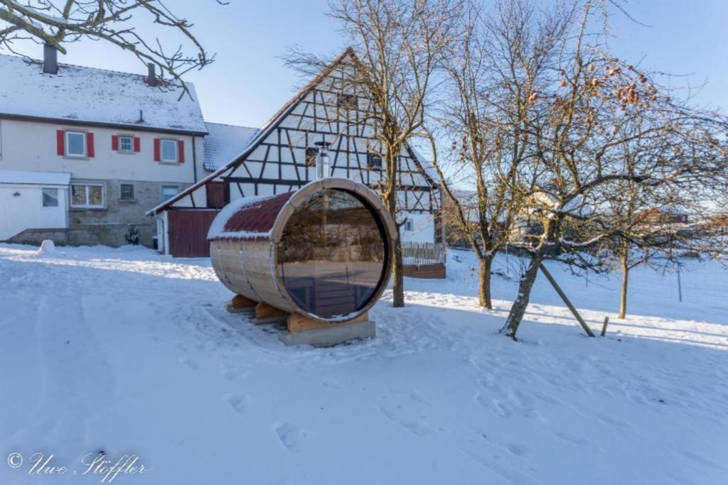 Ferienhaus Rote Sau Herrentierbach Extérieur photo